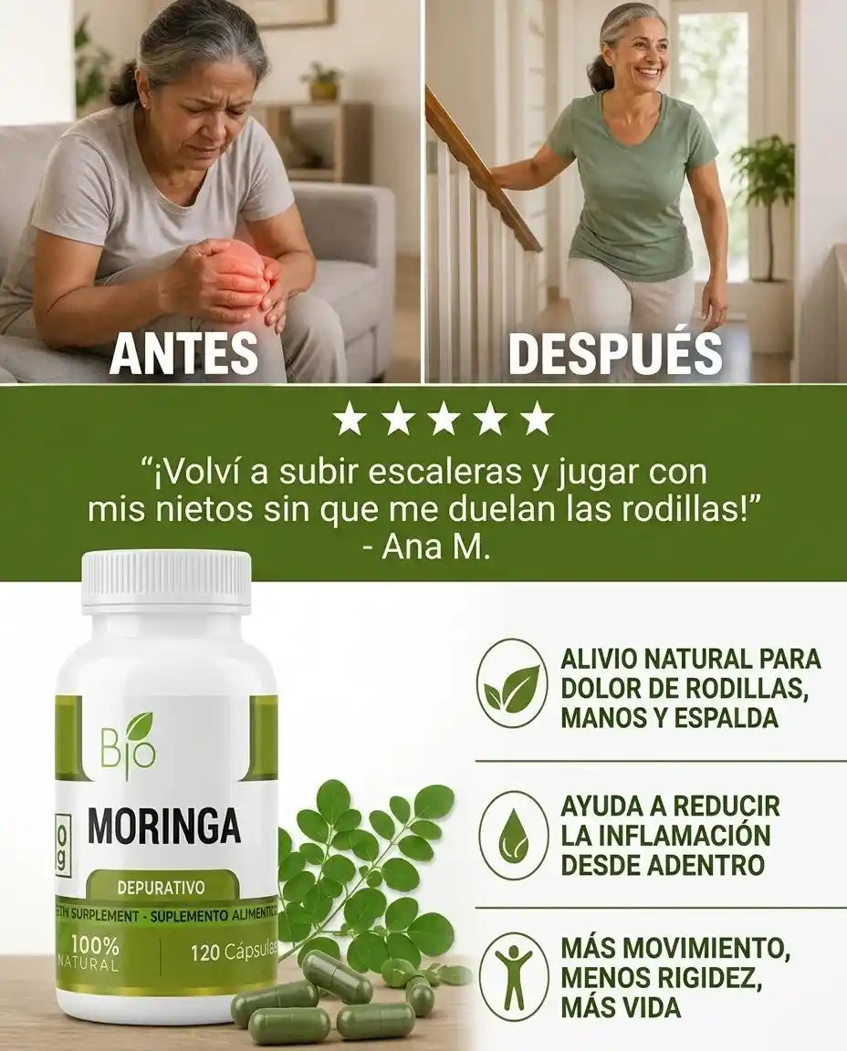 Moringa - Dolor articular / inflamación