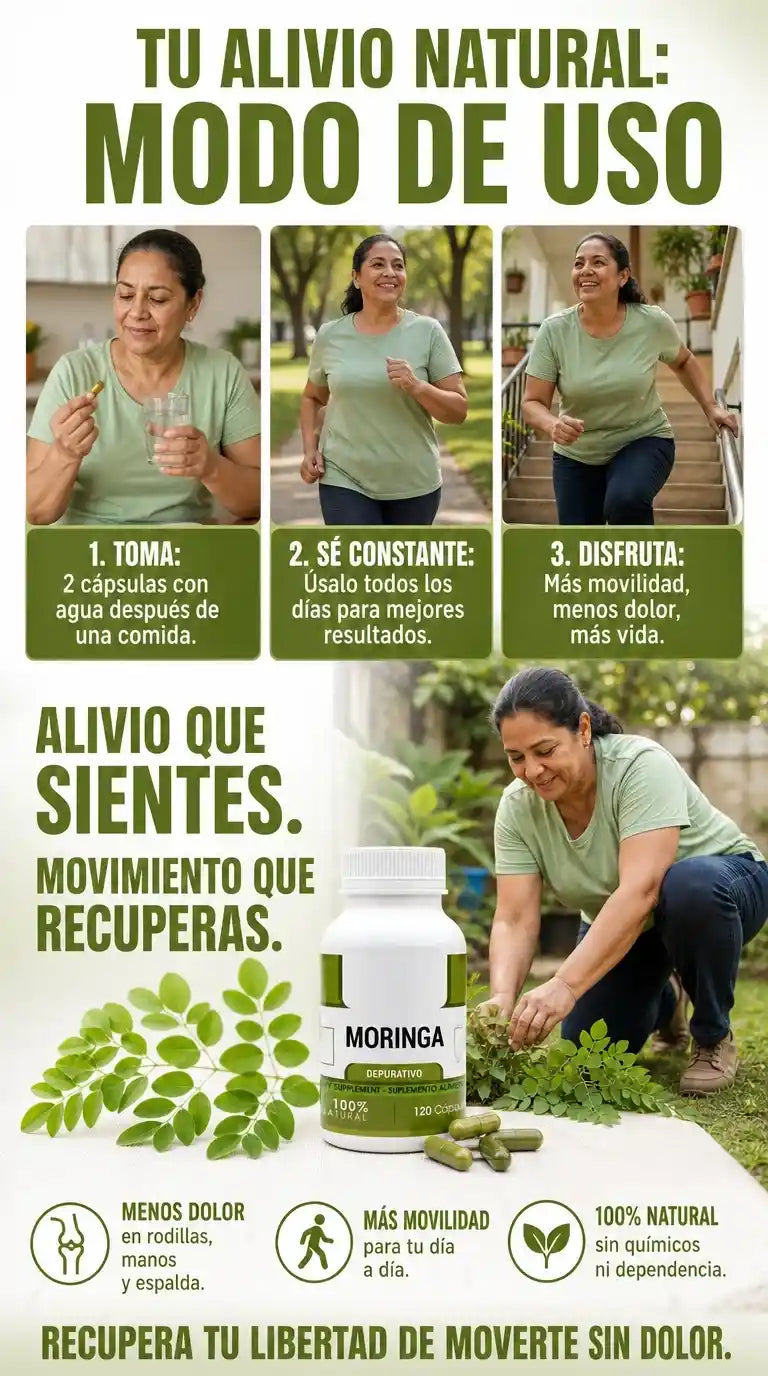 Moringa - Dolor articular / inflamación